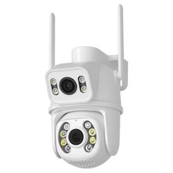 Camera IP 6MP WiFi Double Objectif Avec Intercom Et Reconnaissance AI YONIS - 3615616959221_0