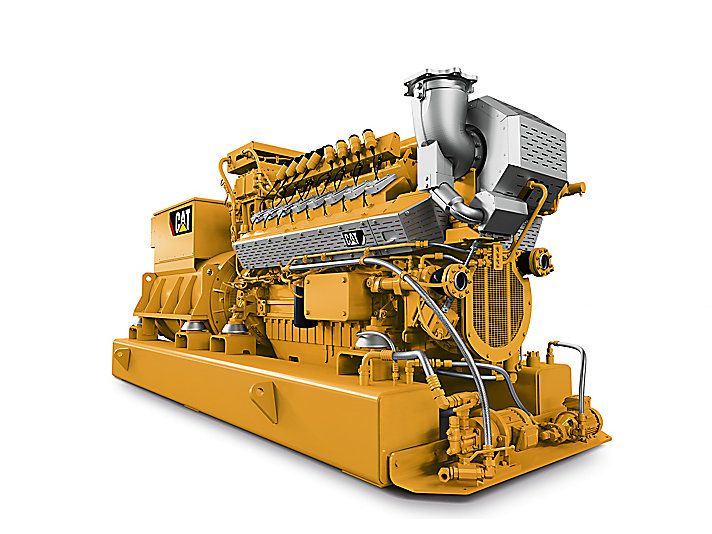 Cg132b-16 800 kw groupes électrogènes industriel à gaz - caterpillar -puissance continue maximale 800 kw à 1,0 pf_0