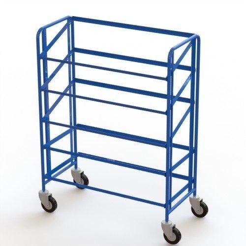 Chariot porte bac - Manuest - sans bac ni bois - 1240 x 610 mm - 5 niveaux inclinables et réglables_0