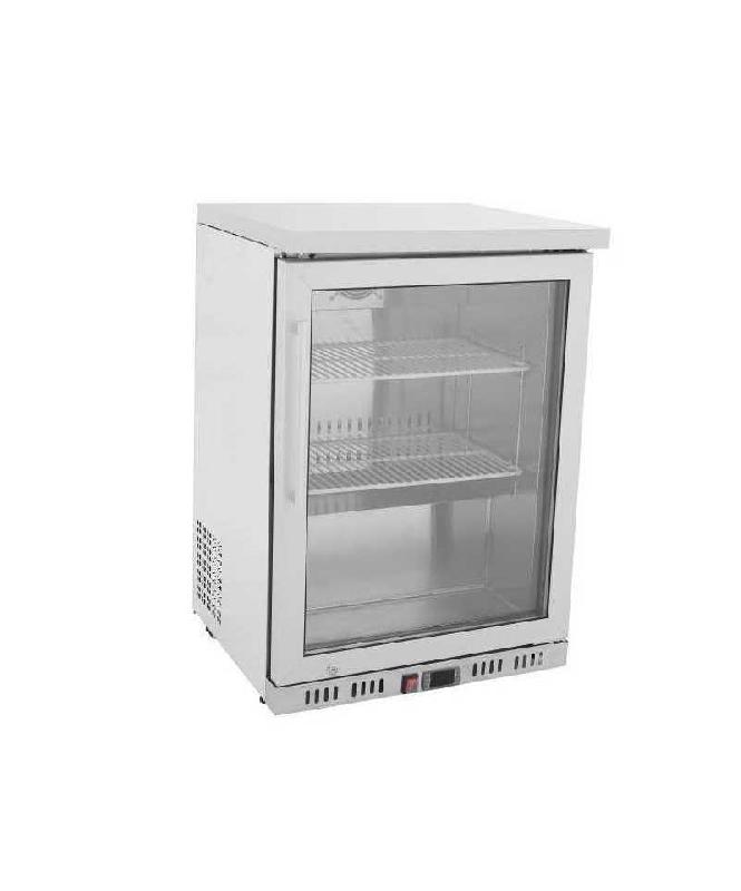Comptoir vitré compact positif Green - 145 litres - +2°C/+8°C - 1 porte vitrée - ATOSA_0