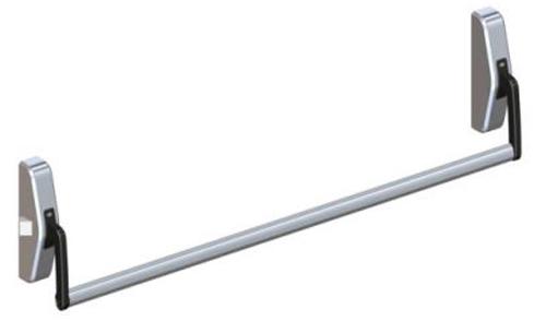 Fermeture anti-panique 2 points argent 1250mm - JPM - Réversible - 89d200-21-0a - 853533_0