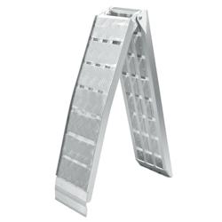 HELLOSHOP26 - Rampe de chargement multi-usage pliante aluminium rail collision 228 cm jusqu'a 680 kg gris 16_0002132 - gris 3000047861531_0