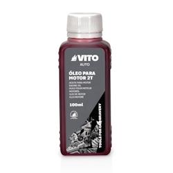 Huile moteur 2 Temps 1L Lubrifiant Semi Synthétique Tronçonneuse, Débroussailleuse, Taille-haie, Scooter VITO - blanc 5604612177256_0