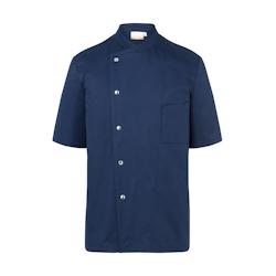 KARLOWSKY Veste de cuisine homme, manches courtes, marine , 44 - 44 bleu 4040857028754_0