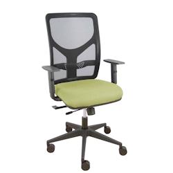 Piqueras y Crespo Silla Motilla traslack malla negra asiento bali verde oliva brazo regulable - vert multi-matériau 21TKM840B552B10CRN65_0