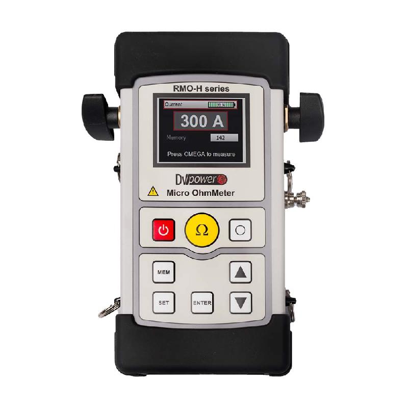 RMO-H-SERIE | Micro-ohmmètres portables DVpower série RMO-H, courant d'essai jusqu'à 300 A, tension jusqu'à 8.3 V CC_0