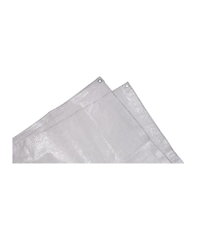 Techit bâche armée transparente lourde 140g/m² - 4x5m - protection durable contre les intempéries_0