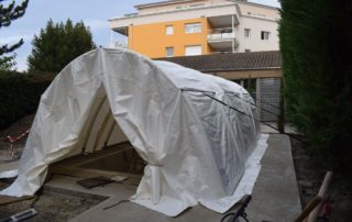 Abri de chantier pour piscine istech_0