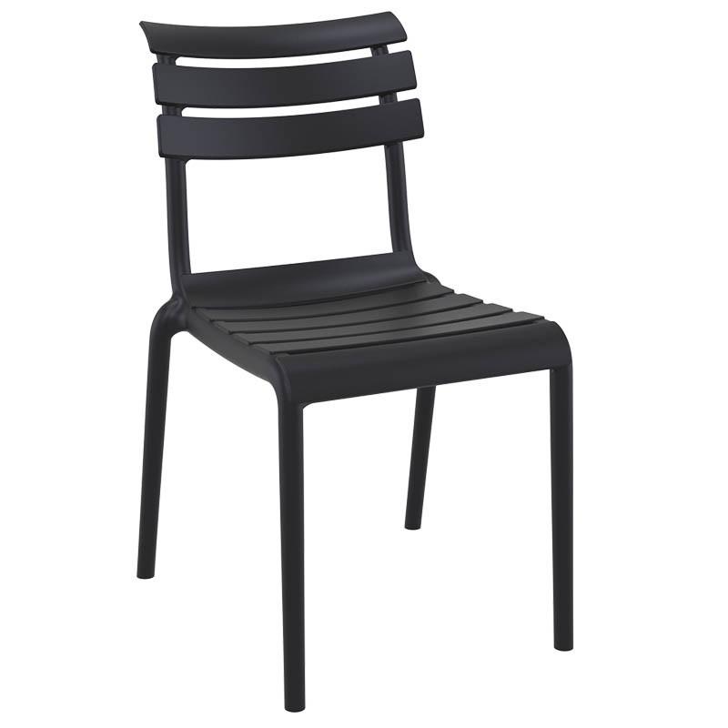 Chaise terrasse de restaurant Sorgues - NOIR_0