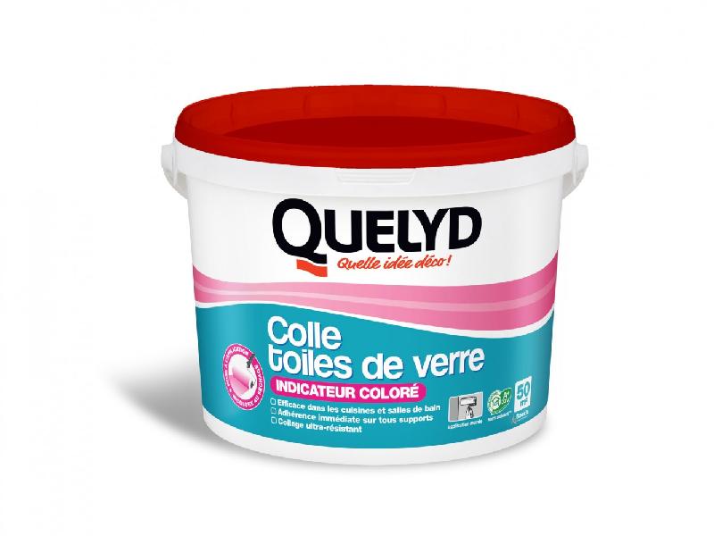Colle toile de verre QUELYD - 10 kg - Prête à l'emploi - Temps de séchage 24h_0