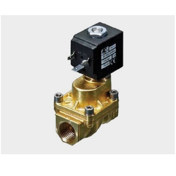 Électrovanne tous fluides - Série 119 - Corps laiton - G1/4'' à G1/2'' - Pression jusqu'à 50 bar_0