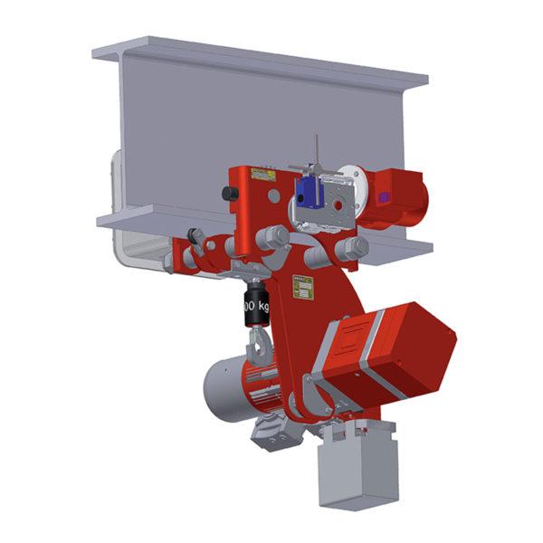 Palan électrique combiné avec chariot 92/15 X - robuste et performant_0
