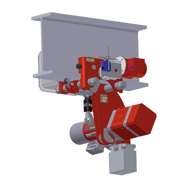 Palan électrique combiné avec chariot 92/15 X_0