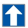 Panneau de signalisation type CK 12 - Circulation à sens unique_0