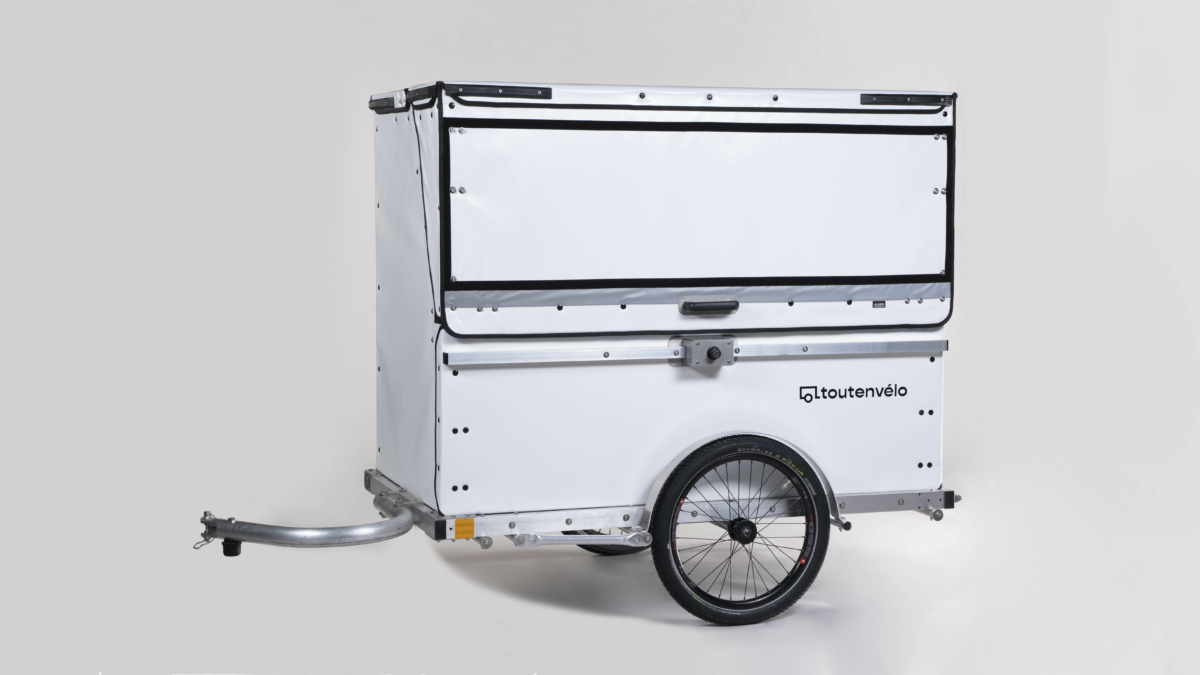 Remorque vélo avec caisson grand volume 1200 litres avec une charge utile de 250 kg_0
