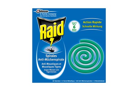 SPIRALE ANTI-MOUSTIQUES RAID