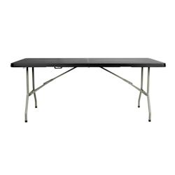 Table pliable au centre Bolero noire 1829mm - GACB518_0