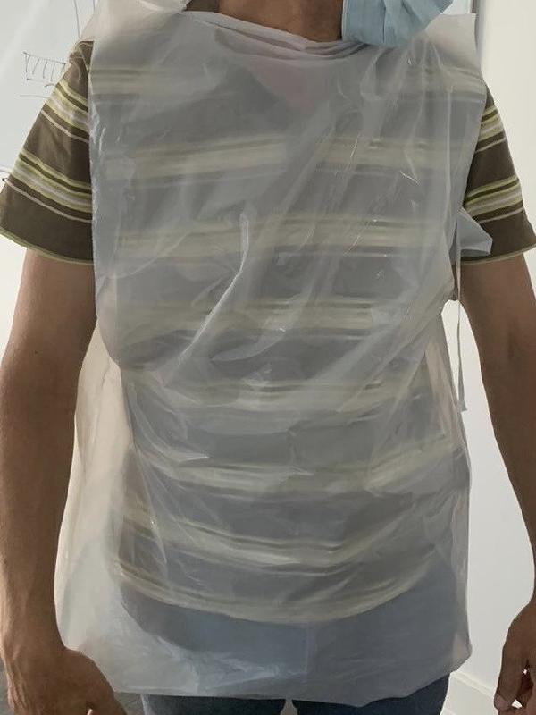 240 2 en 1 : surblouse, tablier/poncho fabriqués en France - SRBTABBC-SF02/R_0