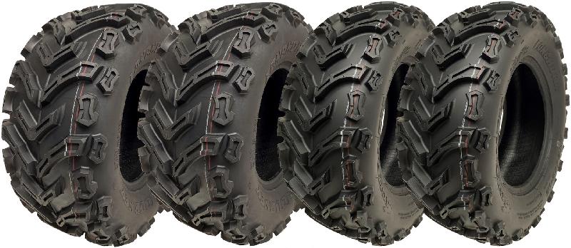 24x10.00-11  24x8.00-12 ATV Quad Tyres 6ply P3128 E-Mark Road Legal (Set of 4)_0