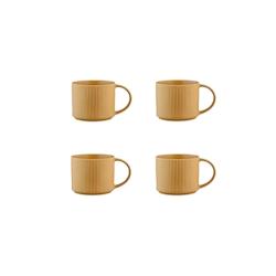 Bjorn Mug SCANDI 50cl - 4 pièces - Ocre - jaune 3701488309575_0