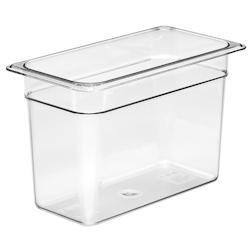 CAMBRO - 38CV1-335 - BAC COPOLYESTER GN 1/3 (17,6 x 32,5 cm) profondeur 20 cm - (Camview BPA free) - Vente à l'unité - transparent plastique 38CV1-335_0