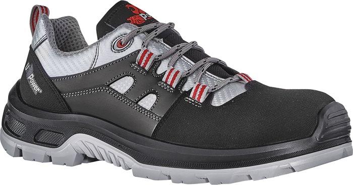 Chaussure de sécurité basse Corner taille 42 noir/gris/rouge - S3 SRC EN ISO 20345 - cuir lisse - U.POWER_0
