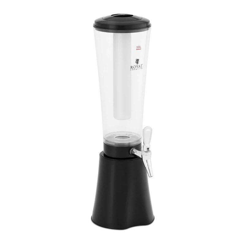 FONTAINE À BOISSON DISTRIBUTEUR DE BOISSON FONTAINE À BOISSON AVEC ROBINET 3 LITRES AVEC DISPOSITIF DE REFROIDISSEMENT ET ÉCLAIRAGE LED 14_0005314_0