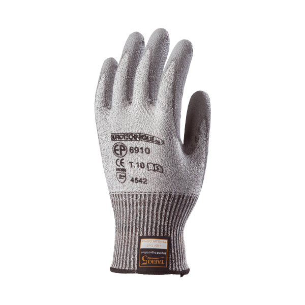 Gants anti-coupures multifibres - Enduit PU (4.5.4.2.X) - PMPAC5000-T06 - Eurotechnique_0