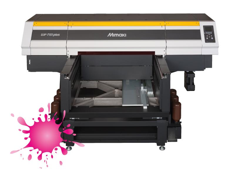 Table à plat LED UV de production Mimaki UJF-7151 Plus
