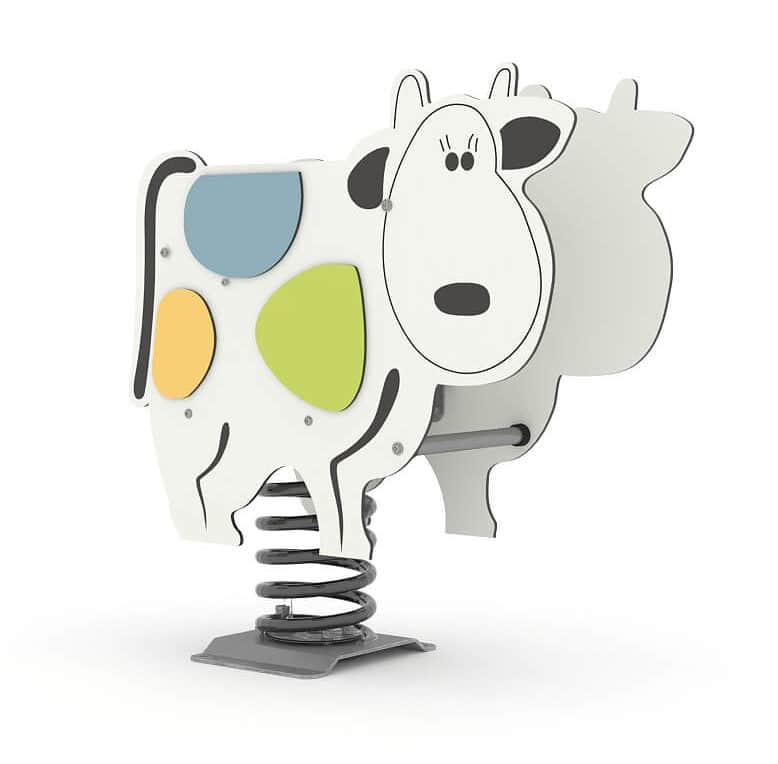 Jeux sur ressort - La Vache LD1CR1820 - Tranche d'âge 1 an et plus, dimensions 34x67x87 cm_0