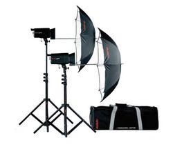 KIT DE 2 FLASHS DE STUDIO COMPACT PLUS