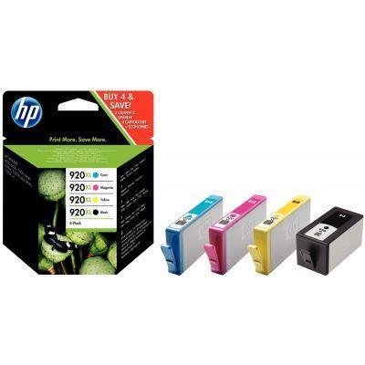Lot de 4 cartouches jet d'encre HP C2N92AE - Noir, Cyan, Magenta, Jaune - Haute capacité_0