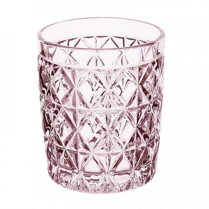 Lot de 6 verres gobelets 300 ml roses, HAVANA_0
