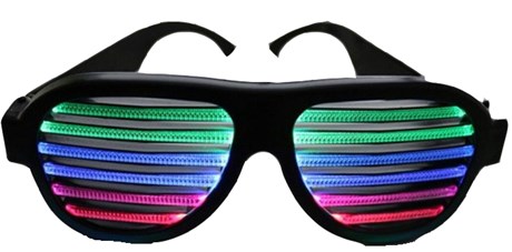 LUNETTES LED RÉACTIVES AU SON