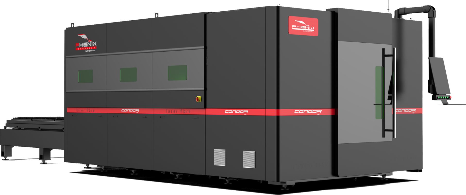 Machine de découpe laser fibre avec table navette CONDOR HP_0