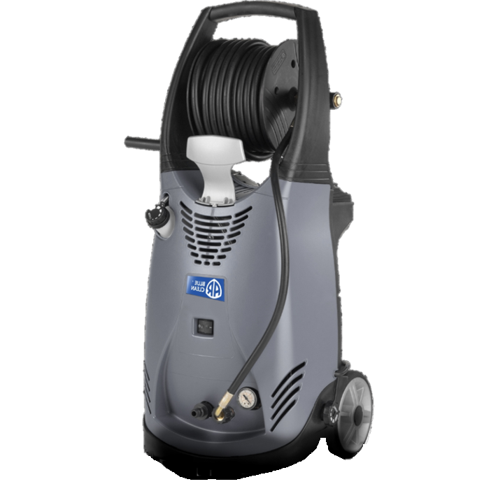 Nettoyeur haute pression eau froide monophase - AR PRO BC 7-160 - semi-professionnel avec châssis à deux roues et système total stop_0