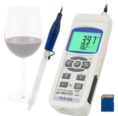 Ph-mètre pour le vin - PCE-228WINE - Pce Instruments_0