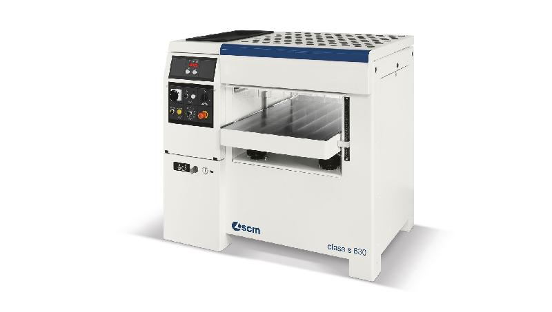 Raboteuse dégauchisseuse professionnelle SCM - Class S 630 et S 520 - avec arbre de dégauchissage Xylent et rouleaux interchangeables_0