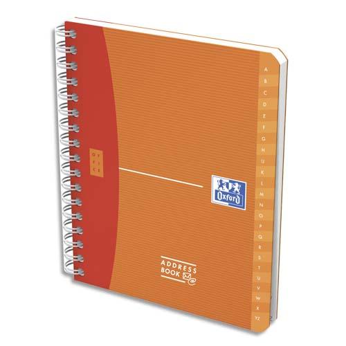 RÉPERTOIRE ADRESSBOOK RI 12X15CM 160P RÉGLURE SPÉCIFIQUE-COUVERTURE POLYPRO ASSORTIE- MY COLOR - LOT DE 3