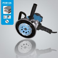 Surfaceuse à béton - 125 mm - Référence POB126 - Pour ponçage, lissage et ébavurage_0