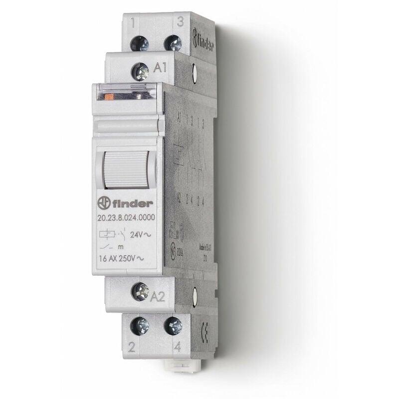 Télérupteur modulaire 1NO + 1NC 16A 120V AC