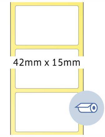 Étiquette en rouleau thermotransfert 42x15 mm - 4061_0