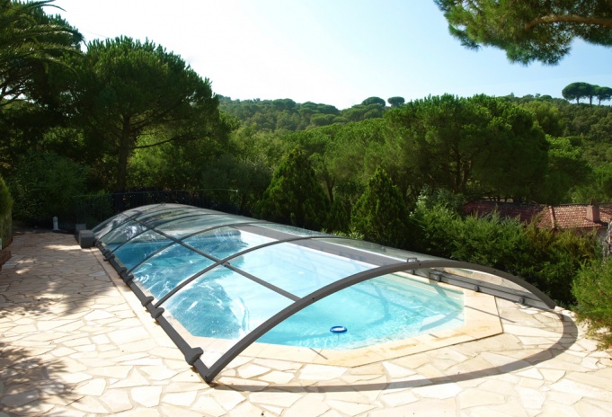 Abri piscine cristal / en polycarbonate et aluminium_1