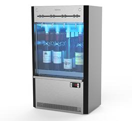 AdvineoShop Essentiel - Distributeur de vin au verre - 8 boutons - 2 doses - 4 bouteilles_0