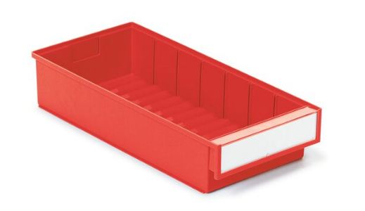 Bac étagère Rouge - 186x400x82 - (carton : 15 bacs)_0