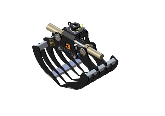 Benne preneuse HBBM - Polyvalente pour (mini)pelles, tractopelles et grues_0