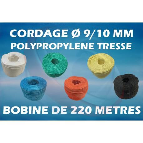 Bobine de corde 220m polypropylène ø9/10 mm_0