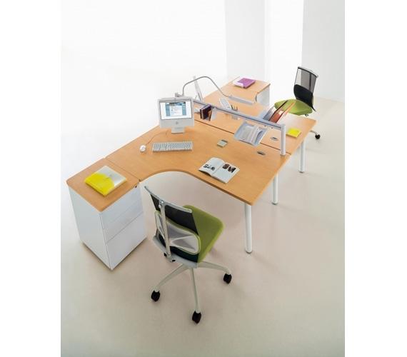 BUREAU COMPACT RETOUR GAUCHE, 160X115X80_0