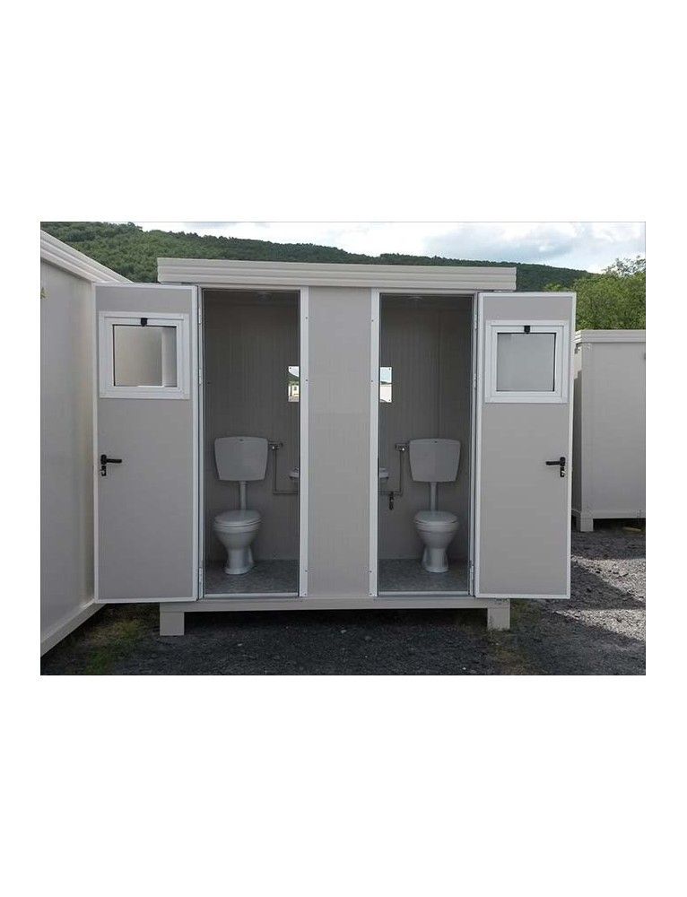 Cabine wc/douche raccordable 240cm x 113cm x 265cm_0