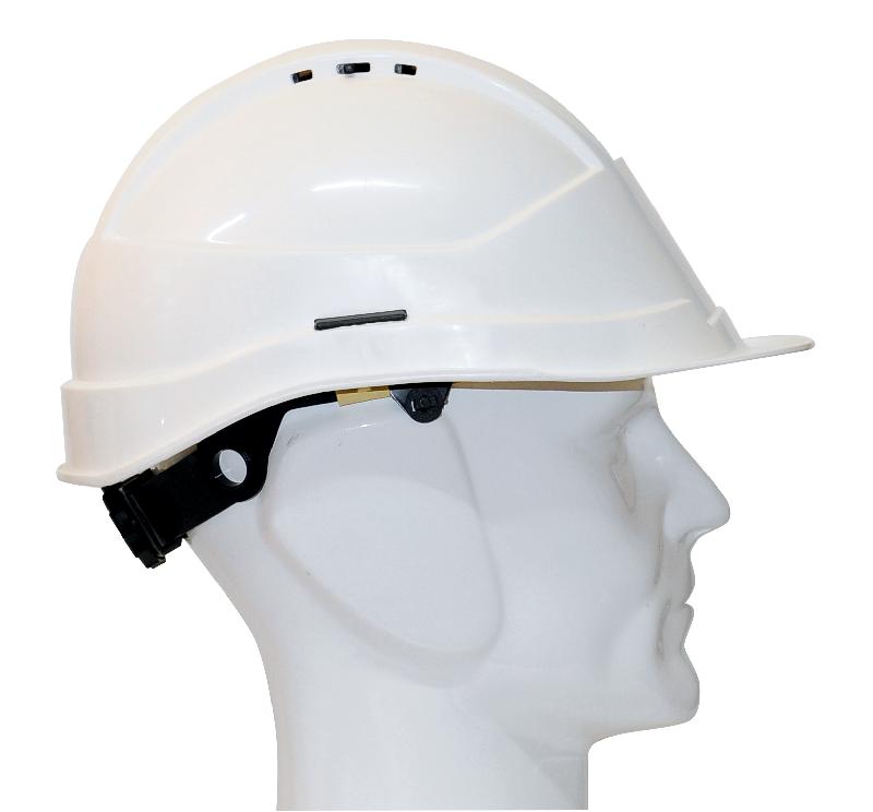 Casque de chantier visière longue kara blanc - AUBOUEIX - 0031ltc - 747977_0